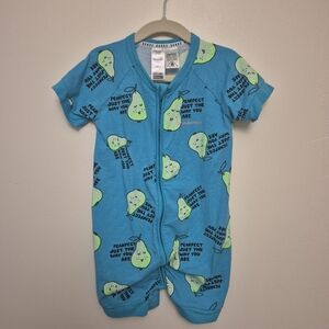 3T Pearfect Bonds Zip Romper